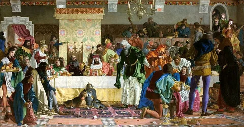 Casimir III the Great - Abramowicz Uczta u Wierzynka 1876.jpg