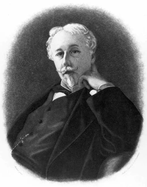 Arthur de Gobineau - French diplomat, writer and philosopher Arthur de Gobineau (1816-1882)