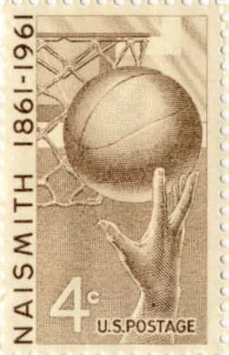 James Naismith - US stamp honoring James Naismith