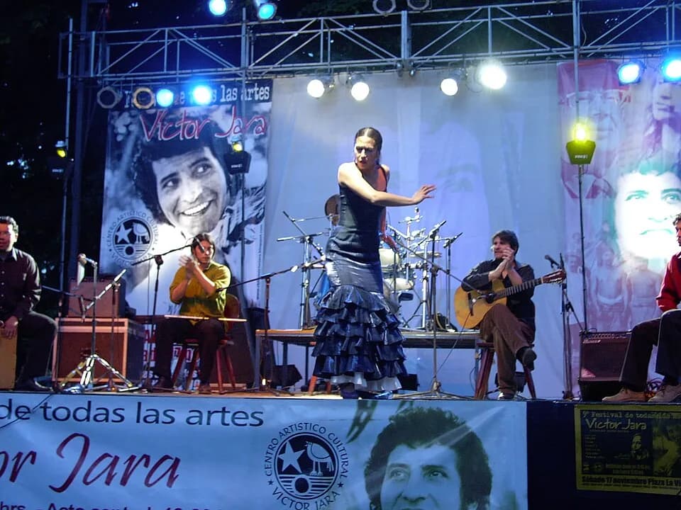 Víctor Jara - Grupo Corazón de Madera en 9ª Versión del Festival de todas las Artes Víctor Jara Año 2007