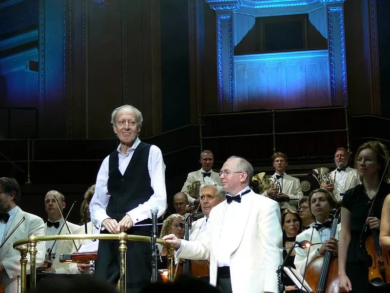 John Barry - John Barry &amp; Paul Bateman at the Royal Albert Hall.