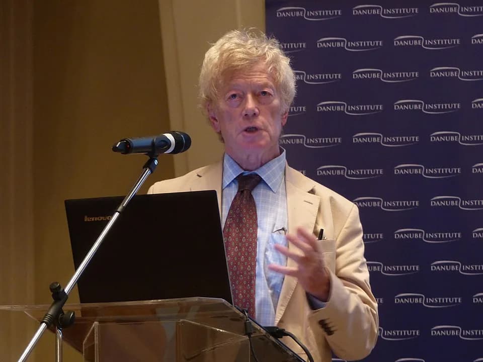 Roger Scruton - Sir Roger Scruton gave a lecture in Budapest: Europe and the Conservative Cause. Taken on the 19th of September, 2016. Centre for Humanities and Social Sciences