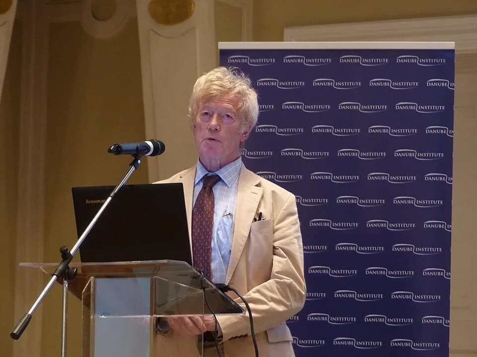 Roger Scruton - Sir Roger Scruton gave a lecture in Budapest: Europe and the Conservative Cause. Taken on the 19th of September, 2016. Centre for Humanities and Social Sciences