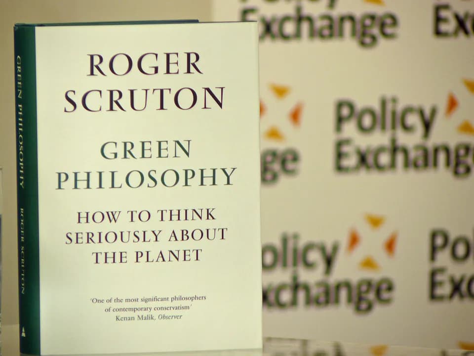 Roger Scruton - Book cover of Green Philosophy by Roger Scruton