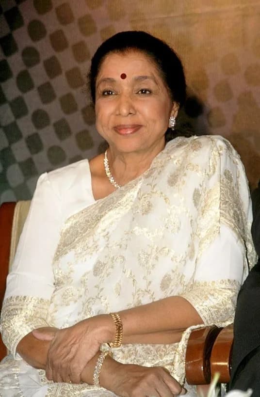 Asha Bhosle - Indian singer Asha Bhosle