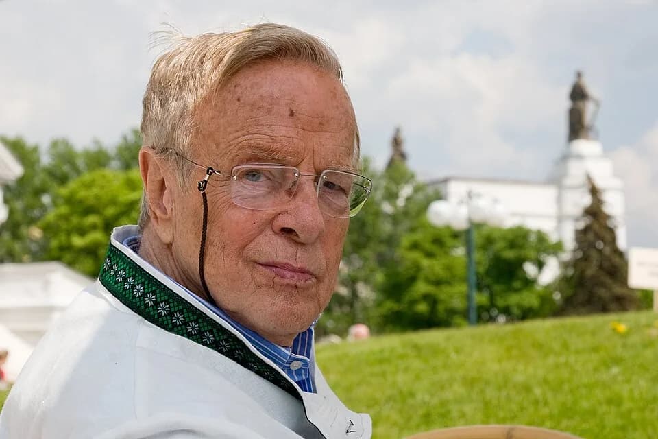 Franco Zeffirelli - Franco Zeffirelli in Moscow.