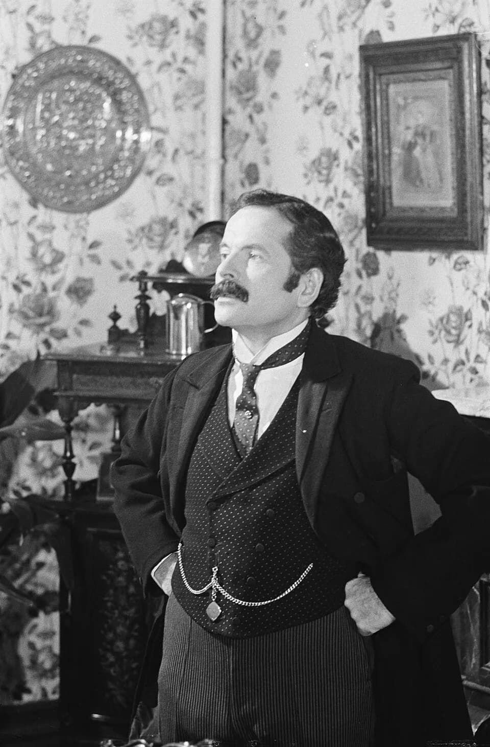 Ian Holm - HTV production on the life of Lloyd George with the actor Ian Holm playing the main character