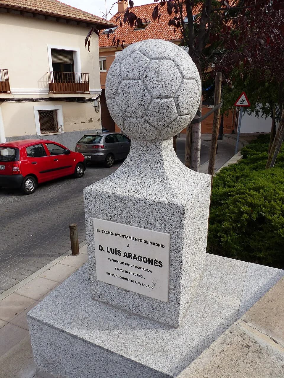 Luis Aragonés - Monumento a Luis Aragonés.