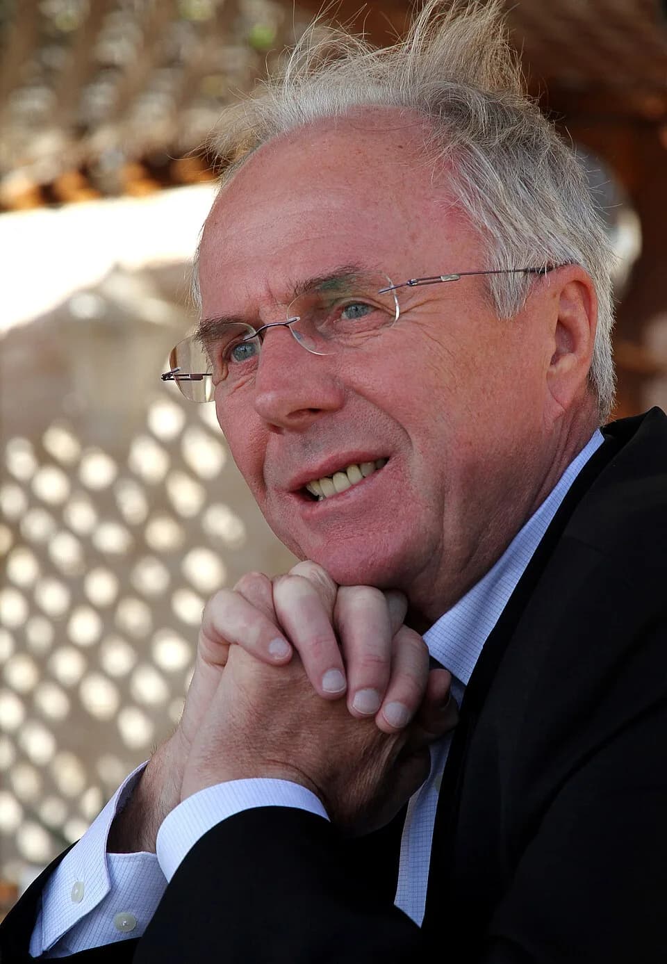Sven-Göran Eriksson - Swedish football manager Sven Goran Eriksson during a visit to Doha.

Pic by Vinod Divakaran