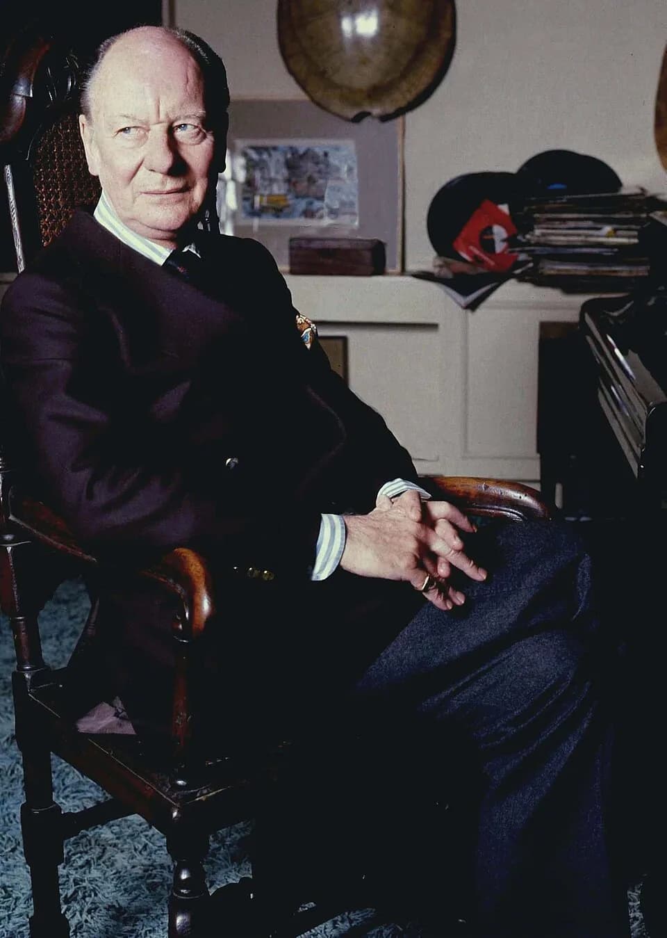 John Gielgud - portrait of Sir John Gielgud