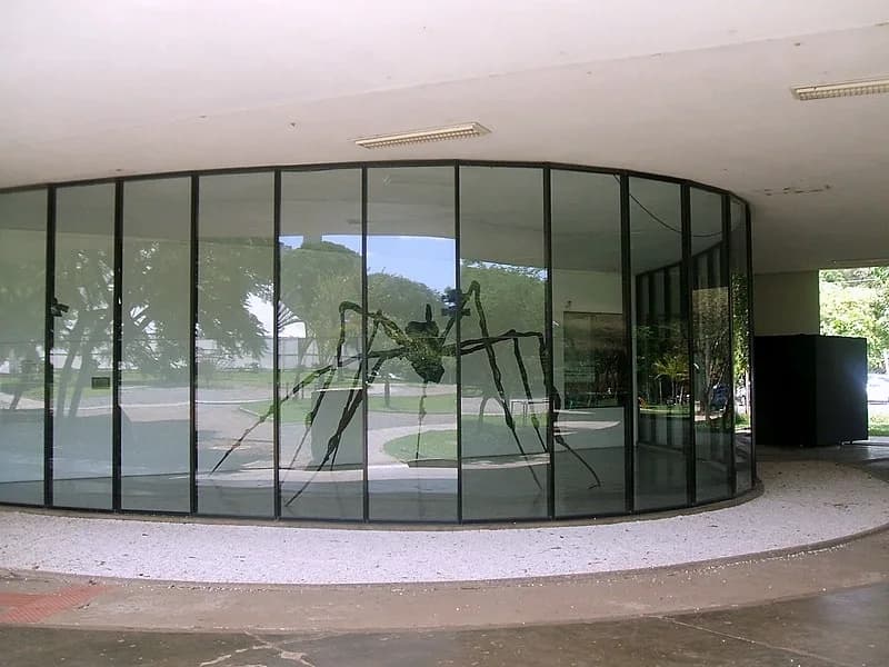 Louise Bourgeois - Aranha, Louis Bourgeois, Museu de Arte Moderna de São Paulo. Marquise do Parque do Ibirapuera.