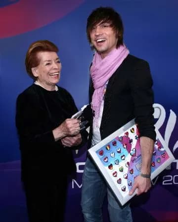 Lys Assia - Lys Assia and Dima Bilan, @ Eurovision Song Contest 2009 in Moscow