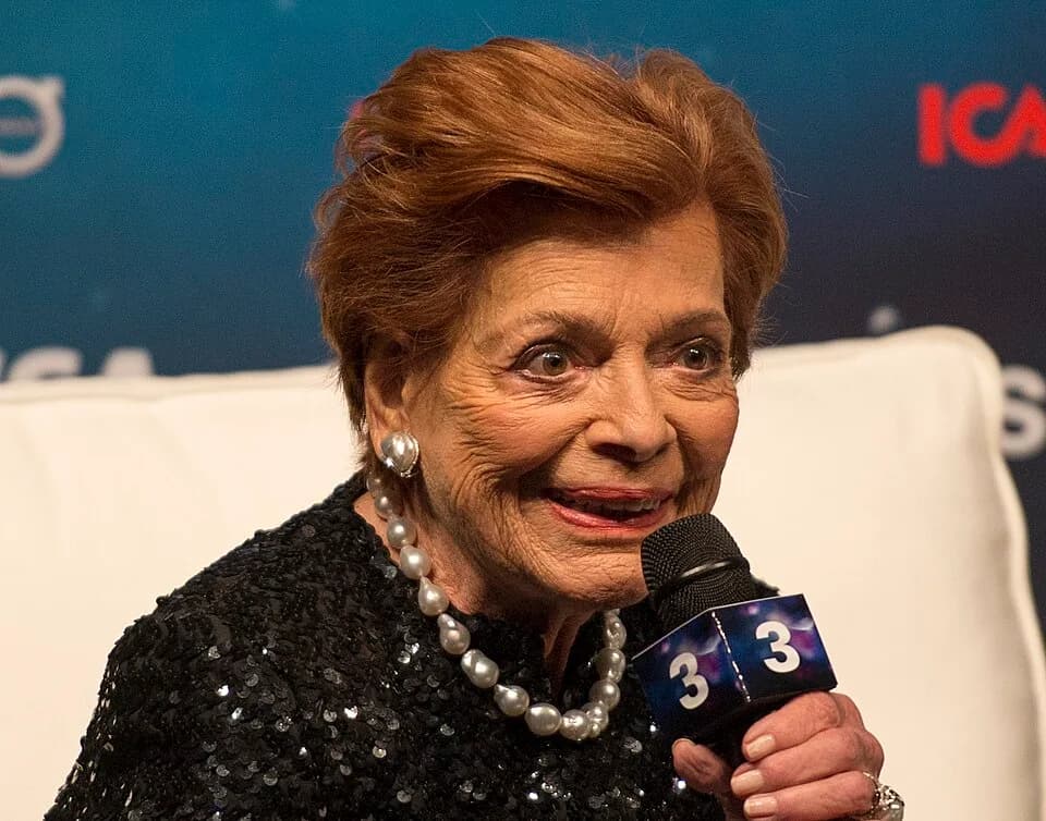Lys Assia - Lys Assia during the Eurovision Song Contest 2016.
