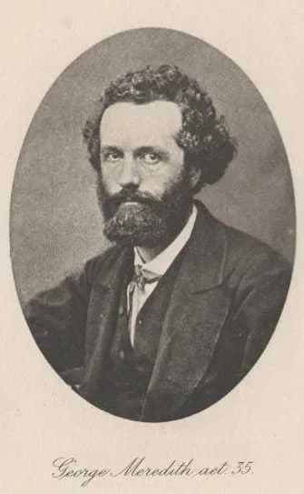 George Meredith - George Meredith at age 35.