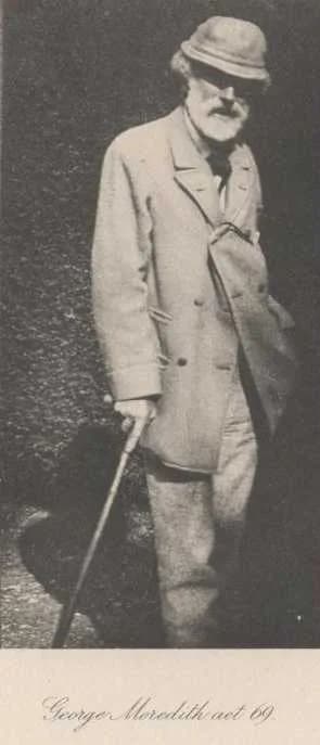 George Meredith - George Meredith at age 69.