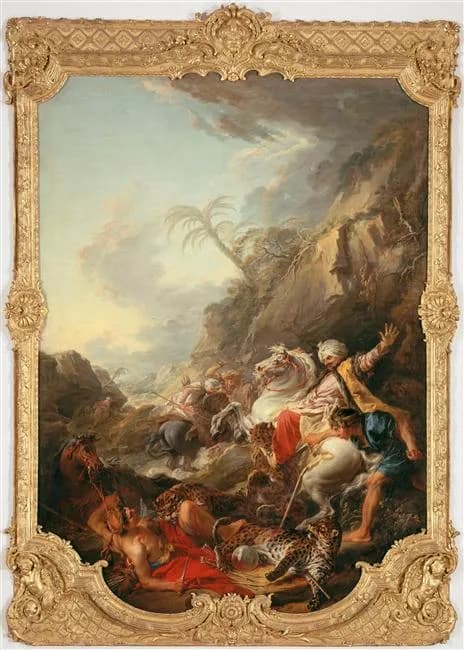François Boucher - La chasse au Léopard