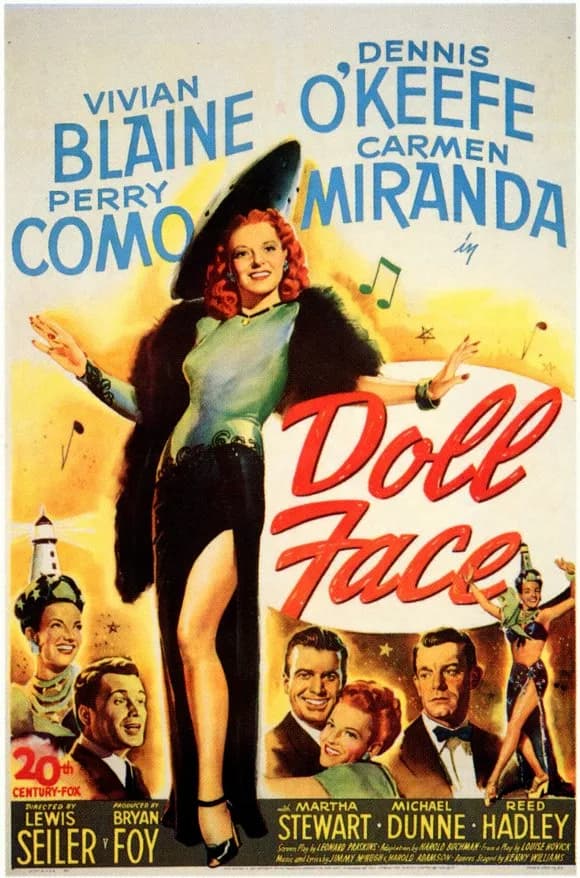 Carmen Miranda - Poster - Doll Face (1945)