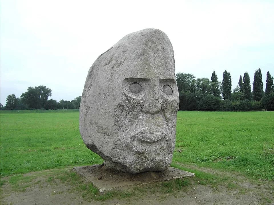 Joseph Beuys - Anatol, Kopf Joseph Beuys, 2008, Meerbusch-Büderich