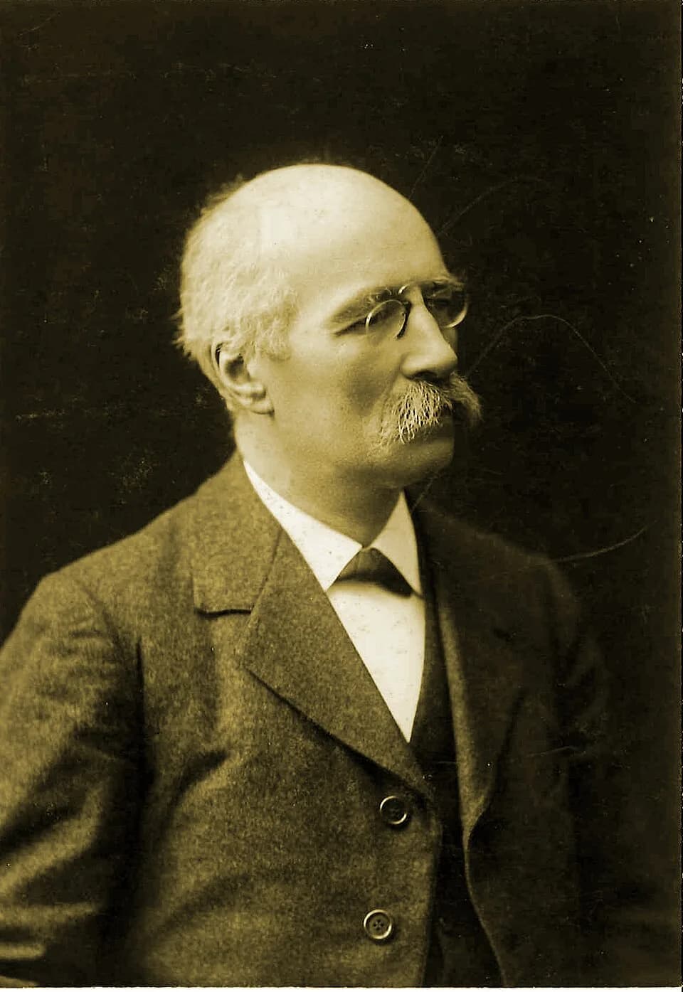 Henri La Fontaine - Portrait of Henri La Fontaine made by photographer Stern