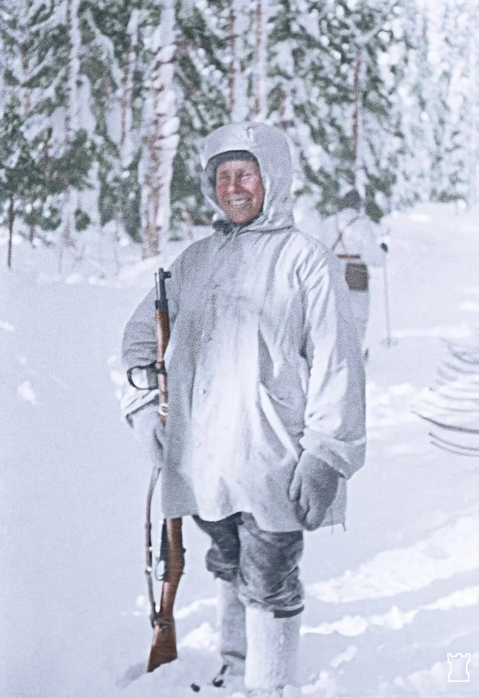 Simo Häyhä - Kollaa, Mestariampuja Simo Häyhä "Saharan kauhun" komppaniasta