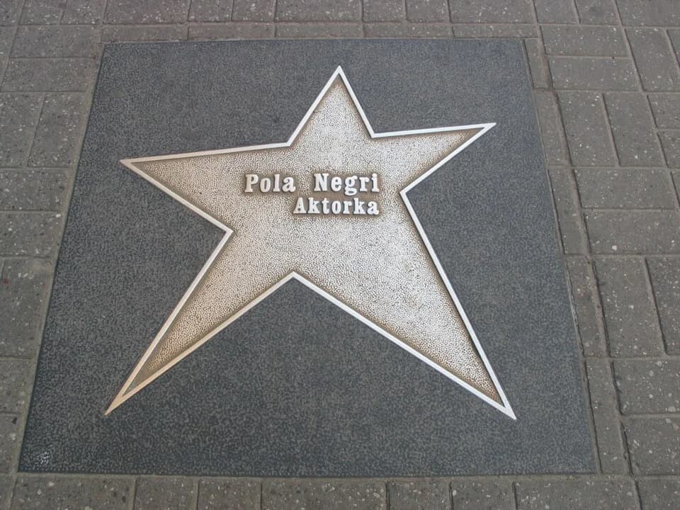 Pola Negri - Łódź Walk of Fame - Pola Negri