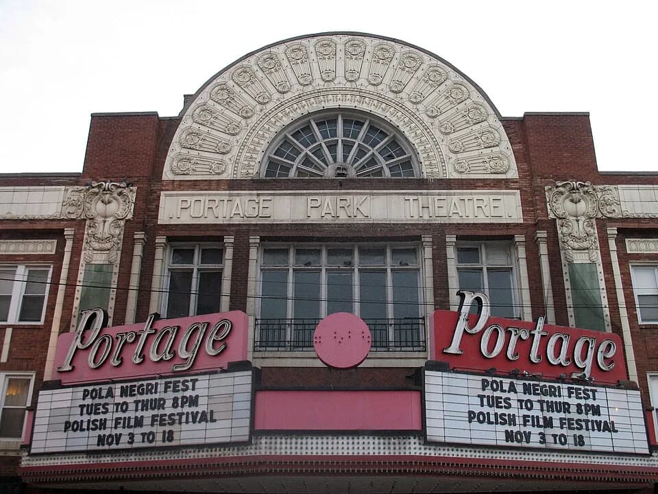 Pola Negri - Pola Negri film festival at the Portage Theater. Portage Park, Chicago, Chicago.
