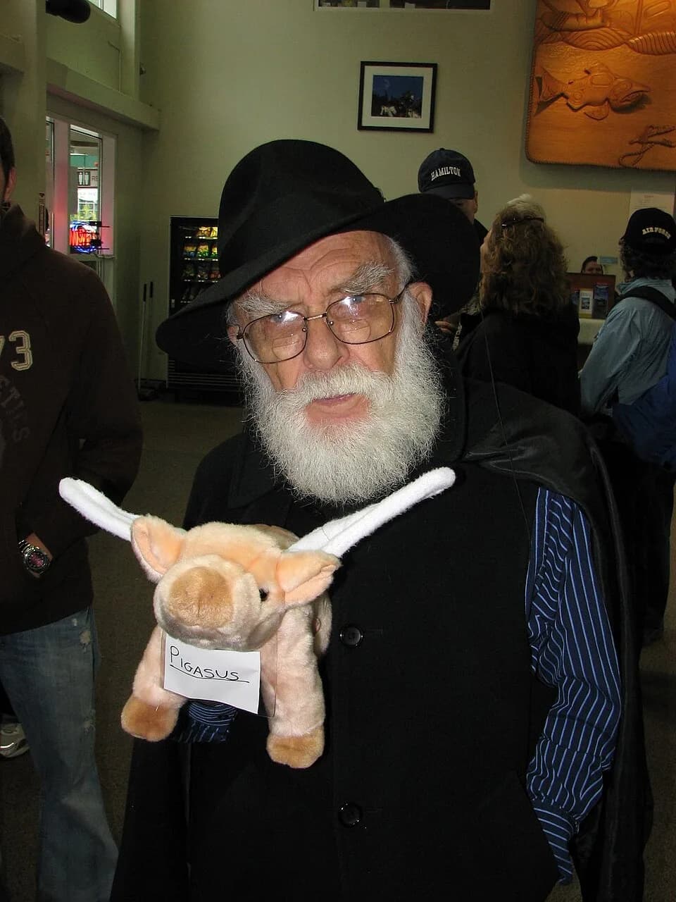 James Randi - James Randi and Pigasus from the JREF Amazing Adventure to Alaska