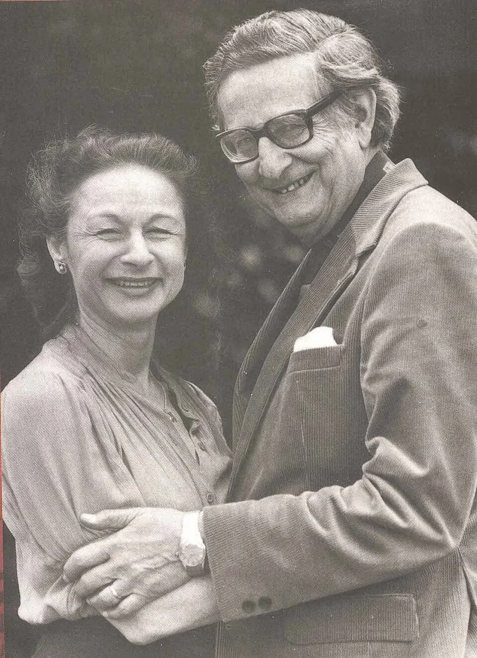 Hans Eysenck - Hans Eysenck and his wife Sybil
