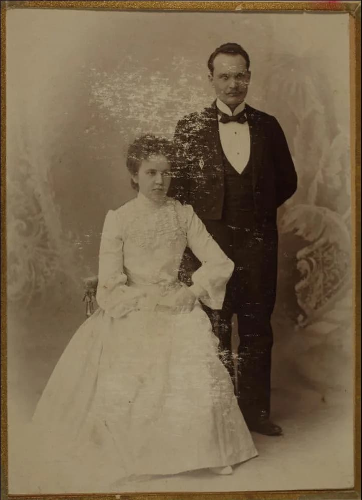 Konstantin Päts - Konstantin Päts with his wife Helma