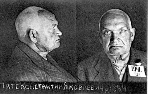 Konstantin Päts - Konstantin Päts as a Soviet prisoner
