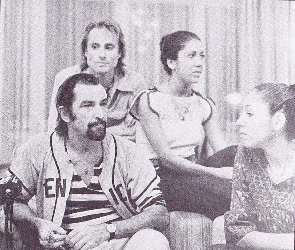 Maurice Béjart - Maurice Bejart, Shiraz art festival, Shiraz, Iran, 1975 avec Sussan Deyhim, Tom Crocker and Aida Amir Khanian