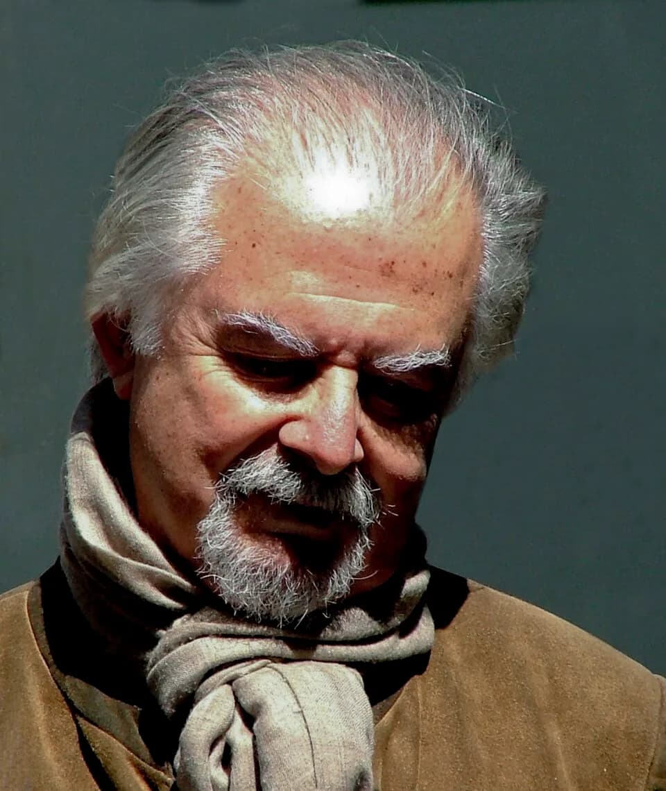 Fernando Botero - Fernando Botero - portrait made during his stay in The HagueBotero