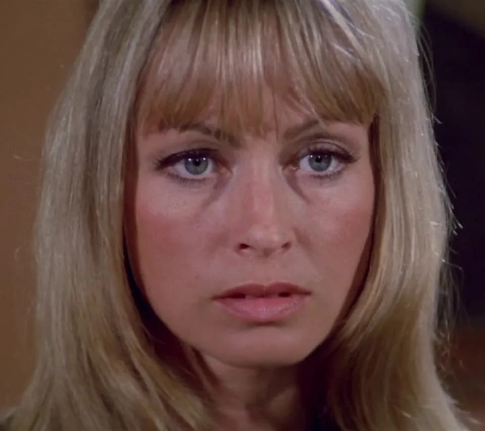 Carlo Ponti - Suzy Kendall in a scene from Torso (1973)