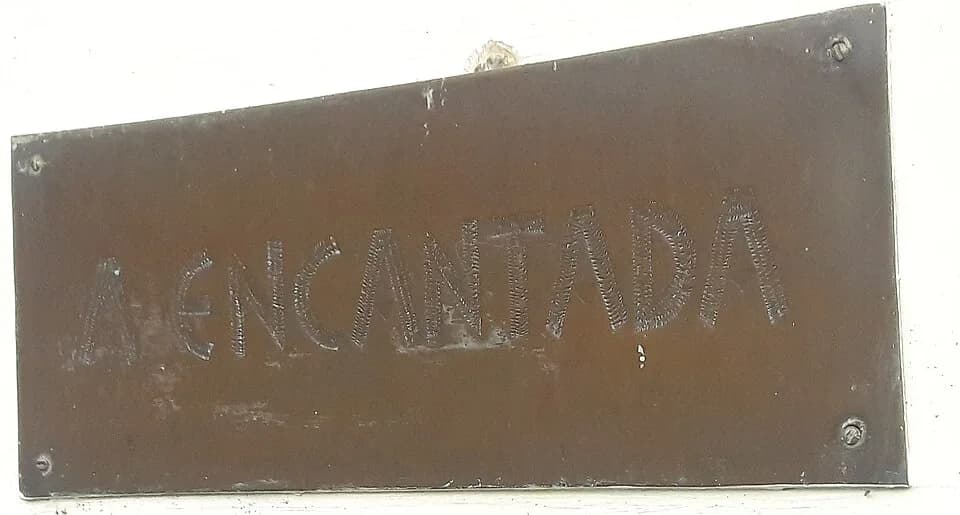 Alberto Santos-Dumont - Placa com o nome da Casa de Santos Dumont, em Petrópolis.