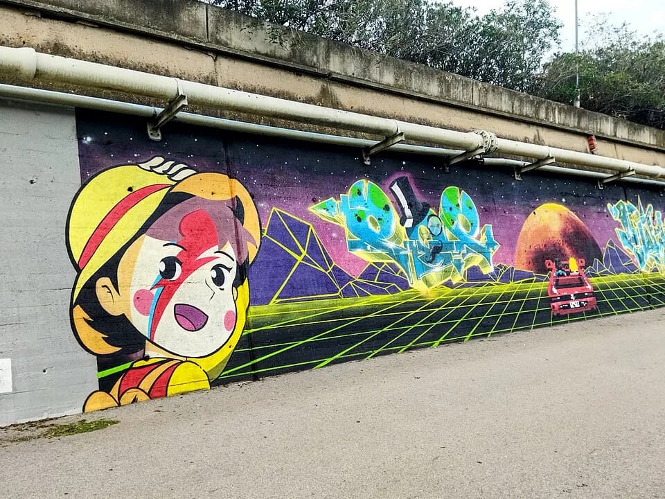 Isao Takahata - Mural de Pop a BesArt