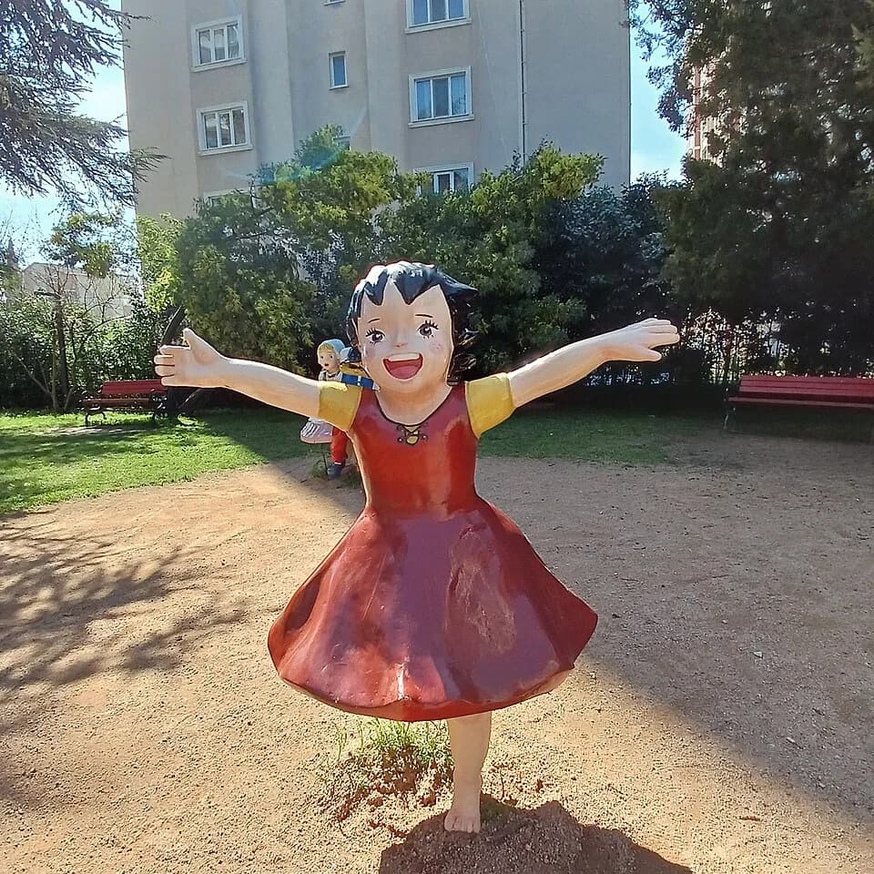 Isao Takahata - Kartal Masal Müzesi bahçesi, İstanbul, Türkiye
