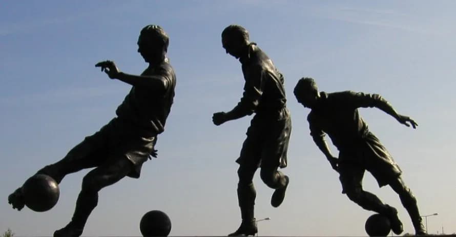 Stanley Matthews - Stanley Matthews statue by Carl Payne and others at Britannia Stadium, Stoke-on-Trent