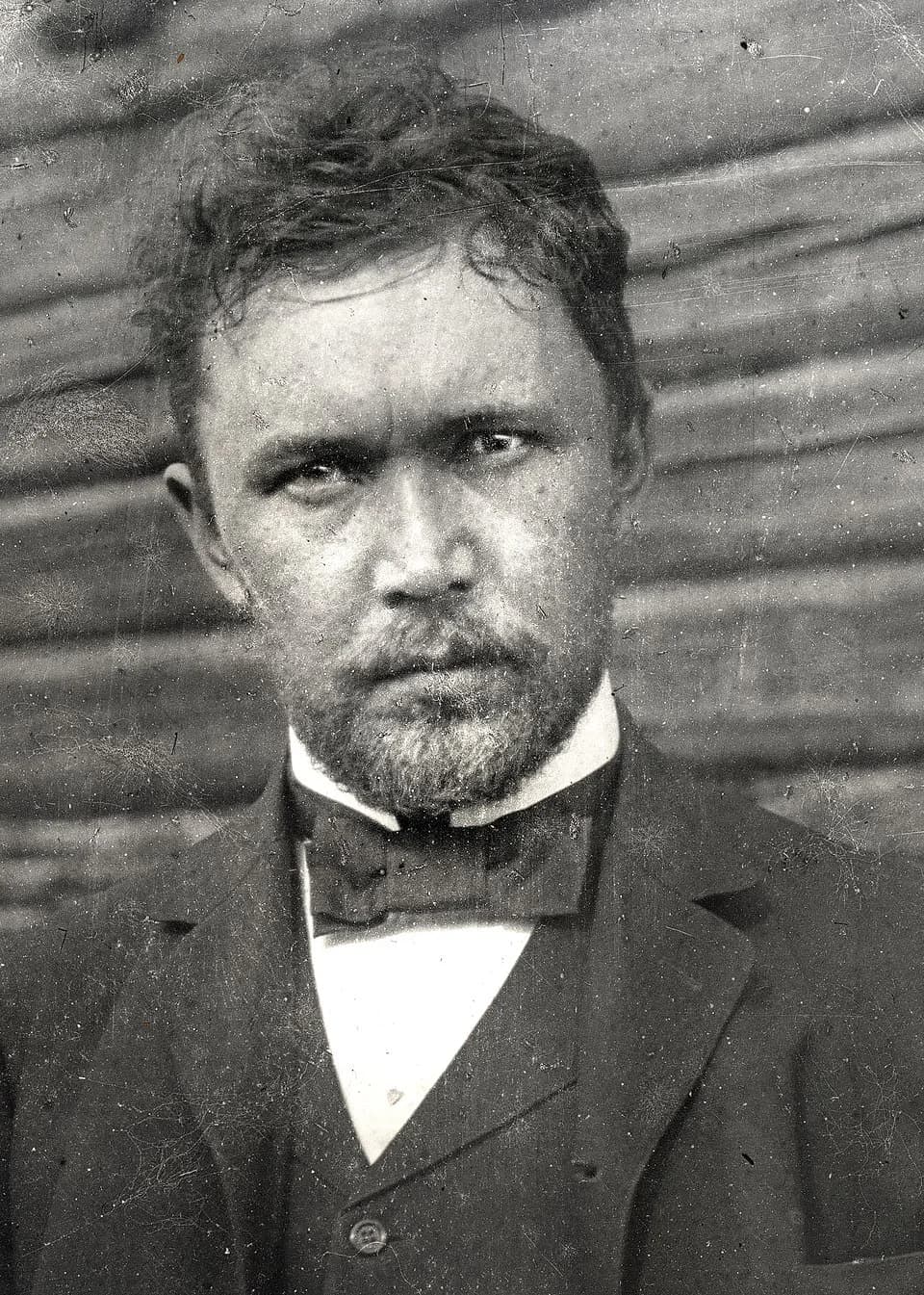 Eino Leino - Eino Leino kesällä 1903 Kangasniemellä.