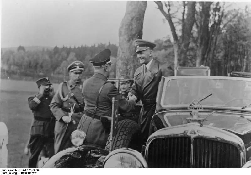 Wilhelm Frick - For documentary purposes the German Federal Archive often retained the original image captions, which may be erroneous, biased, obsolete or politically extreme. Staatsbesuch des Reichs