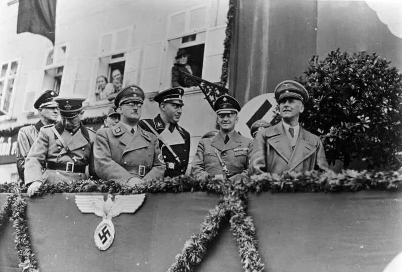 Wilhelm Frick - For documentary purposes the German Federal Archive often retained the original image captions, which may be erroneous, biased, obsolete or politically extreme. Staatsbesuch des Reichs