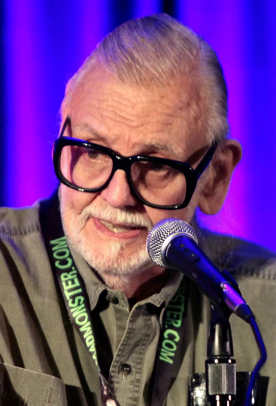 George A. Romero - George A. Romero speaking at an event in Phoenix, Arizona.
