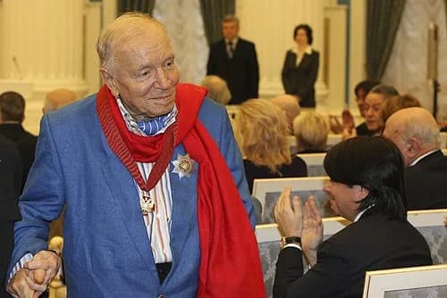 Raisa Gorbacheva - Andrei Voznesensky, a Soviet / Russian poet.