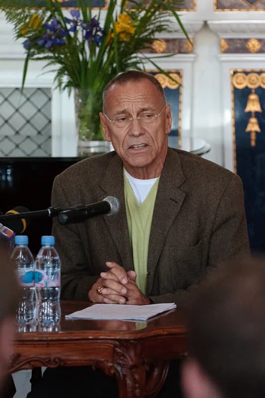 Sergey Mikhalkov - Andrei Konchalovsky (b. 1937), Soviet and Russian filmmaker.