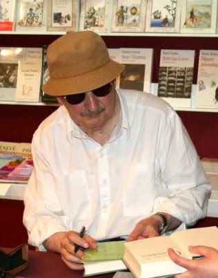 Sławomir Mrożek - Sławomir Mrożek, Polish writer (crop, see below)