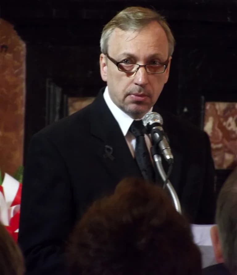 Sławomir Mrożek - Zdjęcie zrobione podczas pogrzebu Sławomira Mrożka w Krakowie.
