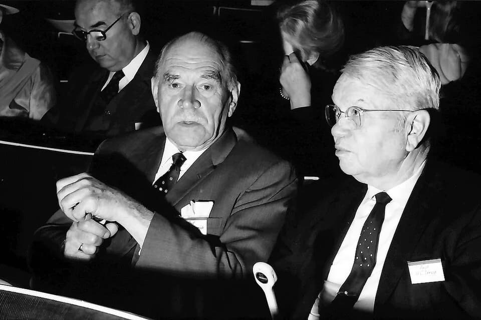 Ronald George Wreyford Norrish - 20. Tagung 1970 Chemiker; Maikäferrede: Ronald G. Norrish, Harold C. Urey