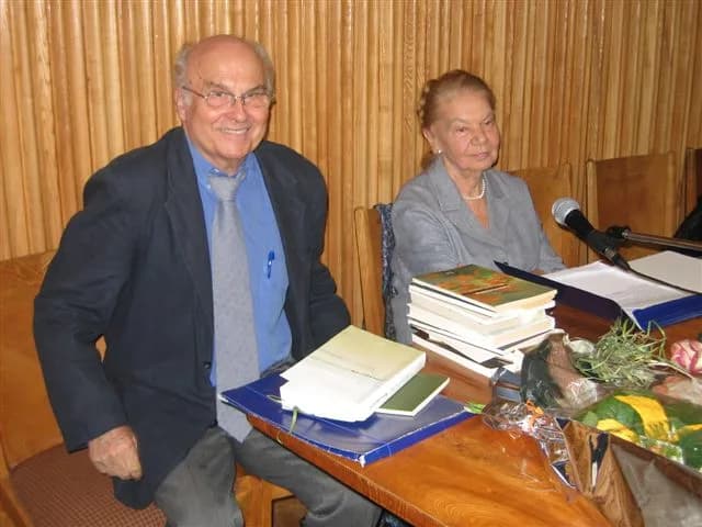 Ryszard Kapuściński - Ryszard Kapuściński (1932-2007), Polish writer and journalist and Julia Hartwig (1921-2017), Polish poet