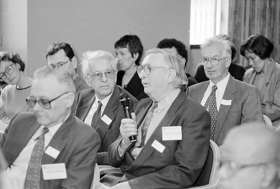 Godfrey Hounsfield - Taken at the Witness Seminar “Making the Body More Transparent: The Impact of Nuclear Magnetic Resonance and Magnetic Resonance Imaging” held by the History of Twentieth Century M