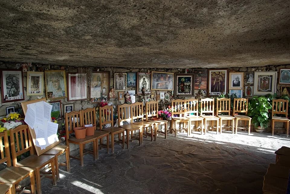 Peter of Saint Joseph Betancur - Teneriffa, El Médano, Höhle des Hermano Pedro
