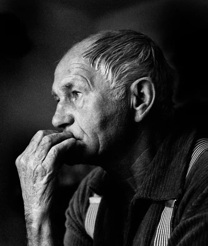 Bohumil Hrabal - Bohumil Hrabal 1988 Czech writer  foto Hana Hamplová